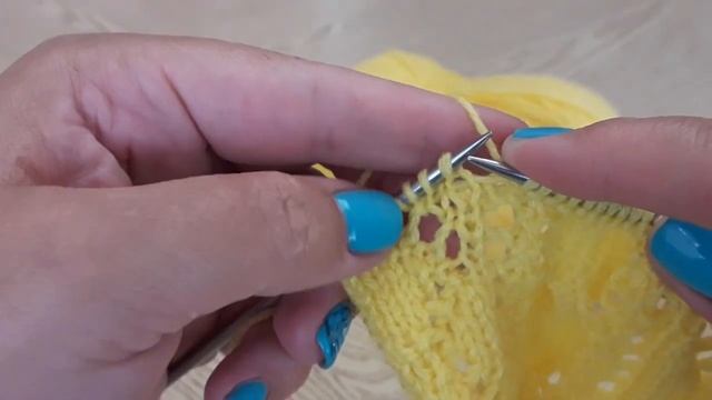 Узор спицами №9 смотреть онлайн