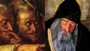 ДЕМОН СИДЕЛ НА ШЕЕ ПОНОМАРЯ И КРУТИЛ ЕГО ГОЛОВОЙ..ОТ УВИДЕННОГО Я ПОТЕРЯЛ СОЗНАНИЕ..БЛАЖЕННЫЙ ИОАНН