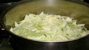 Капуста тушёная