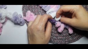 Как вязать из пряжи Ализе Пуффи без спиц