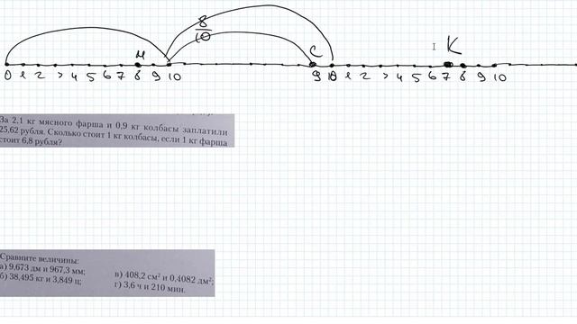 Математика 6 класс Контрольная Работа №1 Вариант 2 Герасимов смотреть онлайн