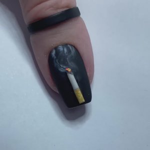 3д дизайн ногтей. Лепка на ногтях