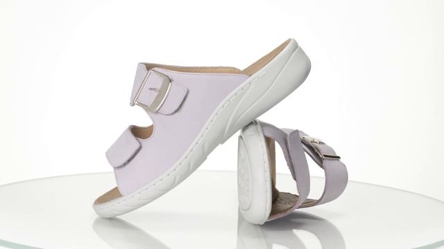 Женские сабо Wellness Special, Solidus, нубук, нежно-сиреневые смотреть онлайн