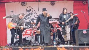 Рок-группа Портал на открытие мотосезона 2025 Великих Луках