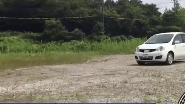 Краш- тест машины против столба боллардаcrashtest