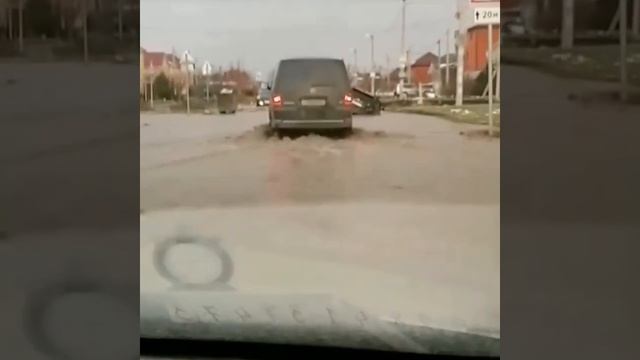 В Краснодаре растаял снег