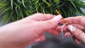 Вяжем крючком узор ВЕЕР