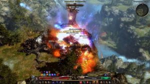 Искоренитель , урон огнём два пистолета , могдроген , Grim Dawn