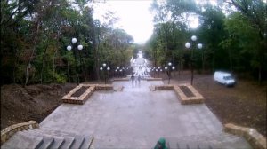 Железноводск  Новая каскадная лестница