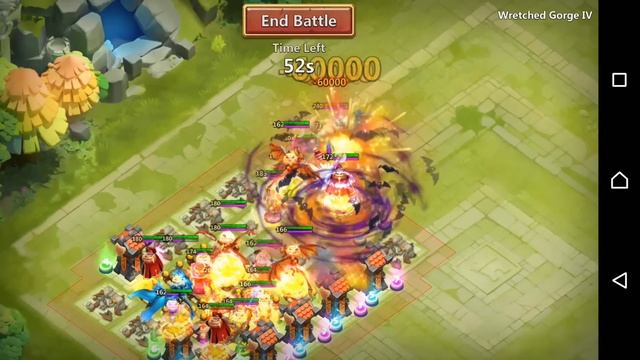 Castle Clash - пустош хаоса 4 смотреть онлайн