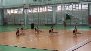 Выступление октябрь спортивная аэробика