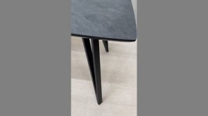 Суцільний прямокутний стіл (Egger Сланец Сківаро F235 ST76) SW