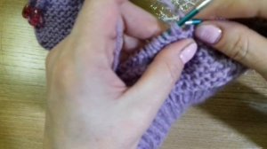 САМЫЕ ПРОСТЫЕ ПИНЕТКИ НА ДВУХ СПИЦАХ.ПОПЕТЕЛЬНЫЙ МК.#пинетки