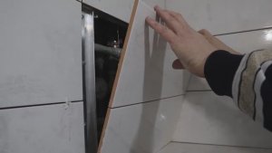 Рабочие хитрости - интересное решение по съёмному люку.
