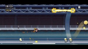 Prosto9 Jetpack Joyride Барри проходит через сложности получая монеты