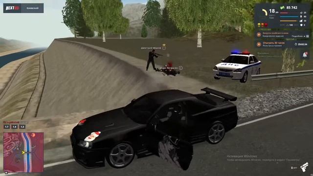 NextRP Сервер Киевский Убили Полицейского смотреть онлайн