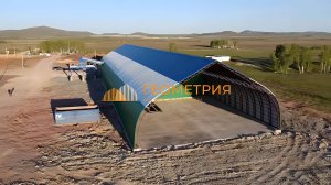 Ангар под переработку мусора в Башкирии Обзор ангара в эксплуатации