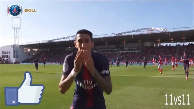 ДИ МАРИЯ ЗАБИЛ ГОЛ С УГЛОВОГО  НЕВЕРОЯТНЫЙ ГОЛ