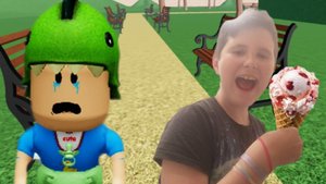 Краду мороженое у детей