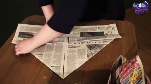 Урок кружка «Мастерилка» Панамка из газеты