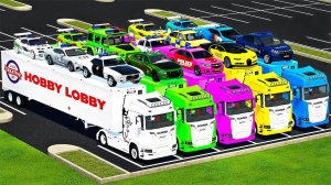 Машинки летают и прыгают! Развивающие мультики Машины помощники. Мультфильмы про машинки