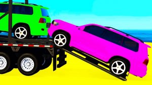 Мультики для детей с красочными машинками и супергероями для детей