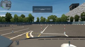 City Car Driving | Параллельная парковка | Пежо не дает обороты | VopickHouse