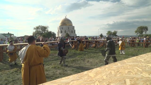 Фестиваль "Великий Болгар" 2022. Меч баклер бой 5. Виситаев VS Байрамгулов