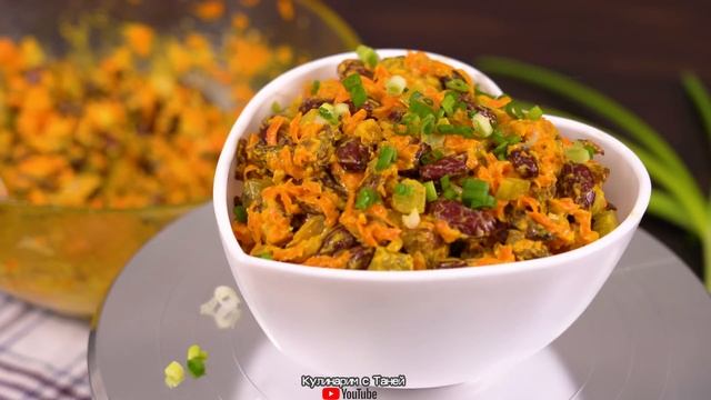 ГОТОВА ЕСТЬ ХОТЬ КАЖДЫЙ ДЕНЬ!! Салат "ВЕСЁЛЫЙ" на НОВЫЙ ГОД или ужин | Кулинарим с Таней смотреть онлайн