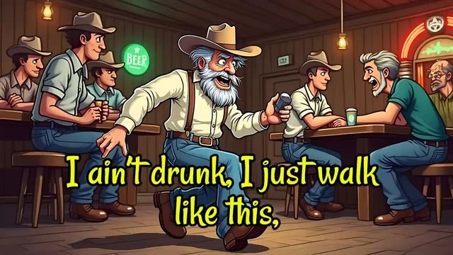🎶 I Ain’t Drunk, I Just Walk Like This _ A Hilarious Country Song About Aging With Swagger!