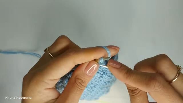 Вяжем спицами. Узор МЕЛКАЯ ПЛЕТЁНКА.
