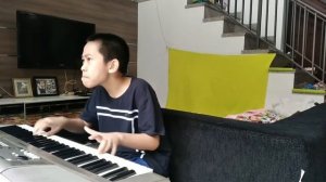 мальчик с ума сошел играет на пианино Вирус Бетховена (на полной скорости)