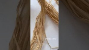 Отпаривание пряжи рафии