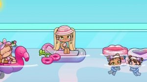 🎧🎀 Пижамная вечеринка🎀🎧 Аватар ворлд влог рутина