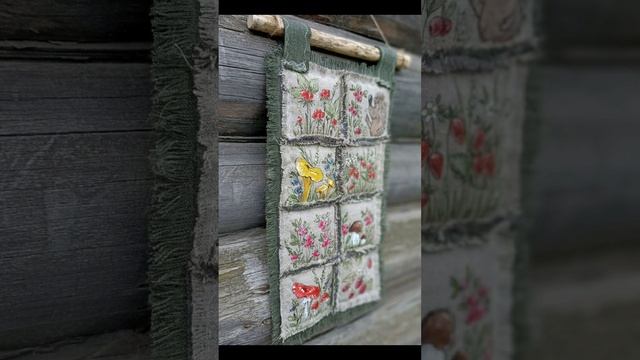 Уютный, любимый, теплый Дом... Лоскутные панно ручной работы. Подборка в наличии.