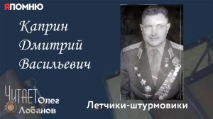 Каприн Дмитрий Васильевич. Проект "Я помню" Артема Драбкина. Летчики штурмовики.