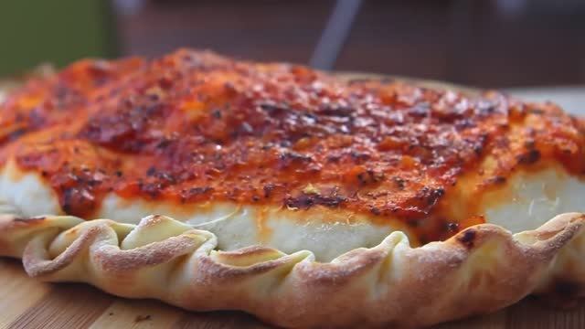 Пицца в домашних условиях. Правильная пицца. Кальцоне