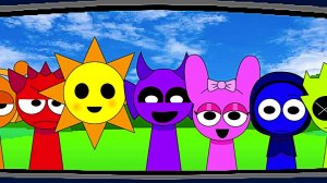FULL GAME ‼️ All Sprunki 1️⃣9️⃣9️⃣6️⃣ But Pyramixed (ALL CHARACTERS & PHASES) #sprunki #animation
