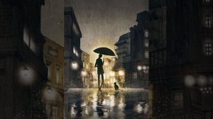 Стоя под зонтом – сл.Александр Михан, AI Suno