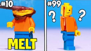 Еще 100 Способов УНИЧТОЖИТЬ минифигурку LEGO