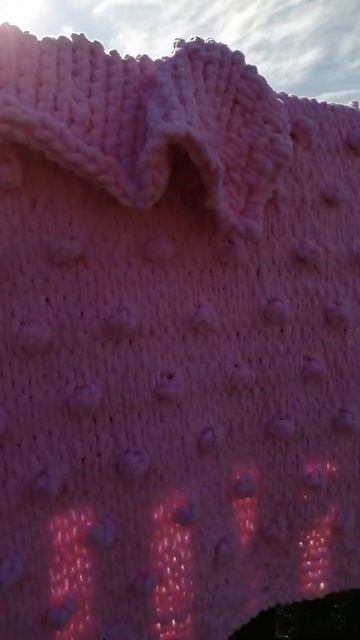 Готовая работа/плюшевый детский плед из Ализе Пуффи с шишечками смотреть онлайн