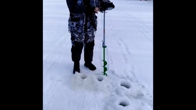 Электроледобур ЁРШ смотреть онлайн