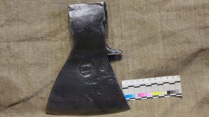 Советский кованый армейский плотничный топор ЗИК 1957