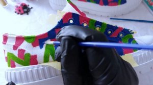 Роспись обуви своими руками | Кастом кроссовок | Custom shoe