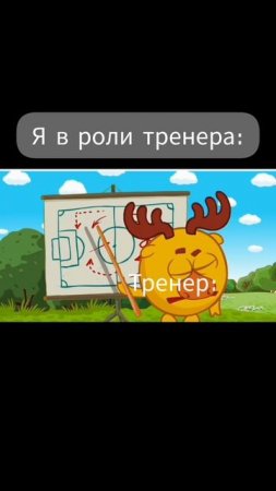 Смешарики: Второй тайм #смешарики #мультик #тренер #футбол
