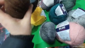 обзор пряжи MILANO от YARNART и готовый джемпер из неё! #knitting