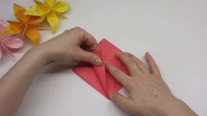 repeat and play Делаем цветок из бумаги