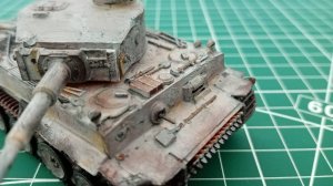 Покраска немецкгого танка Тигр