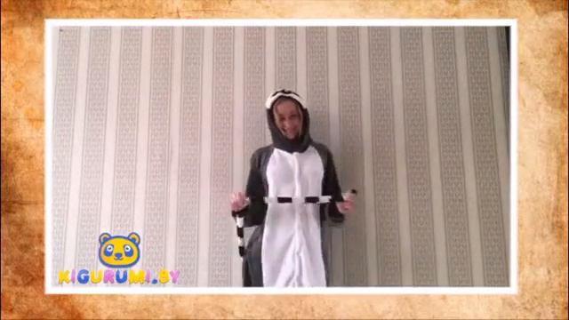 Кигуруми ЛЕМУР. Видеобзор смотреть онлайн