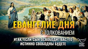 «Итак, если Сын освободит вас, то истинно свободны будете.» / Евангелие дня